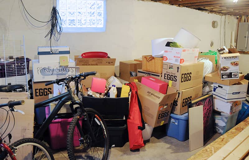 Clean out the Basement