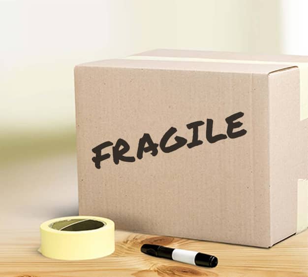 Leaders Moving, how to handle fragile items.