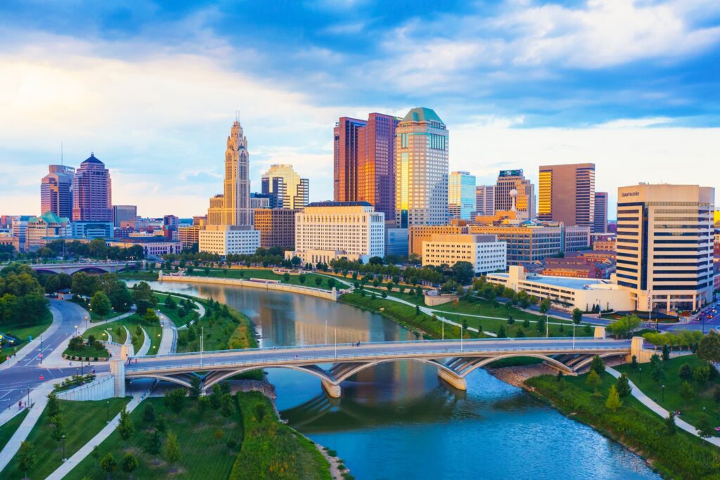 Downtown Columbus skyline